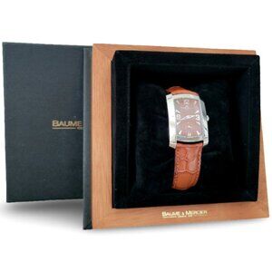 Baume & Mercier Men’s Swiss Watch | Rectangular Case | Swiss Made